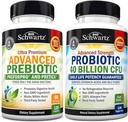 Advanced Prebiotic Gut Health Supplement (2 Monat Versorgung) Plus 40 Billion CFU Daily Probiotic Supplement (2 Monat Versorgung)