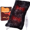 Bearhug Elektrisches Massage Heizkissen, 12”×24” gewichtetes Heizkissen, 4 Massagemodi und Wärmepegel