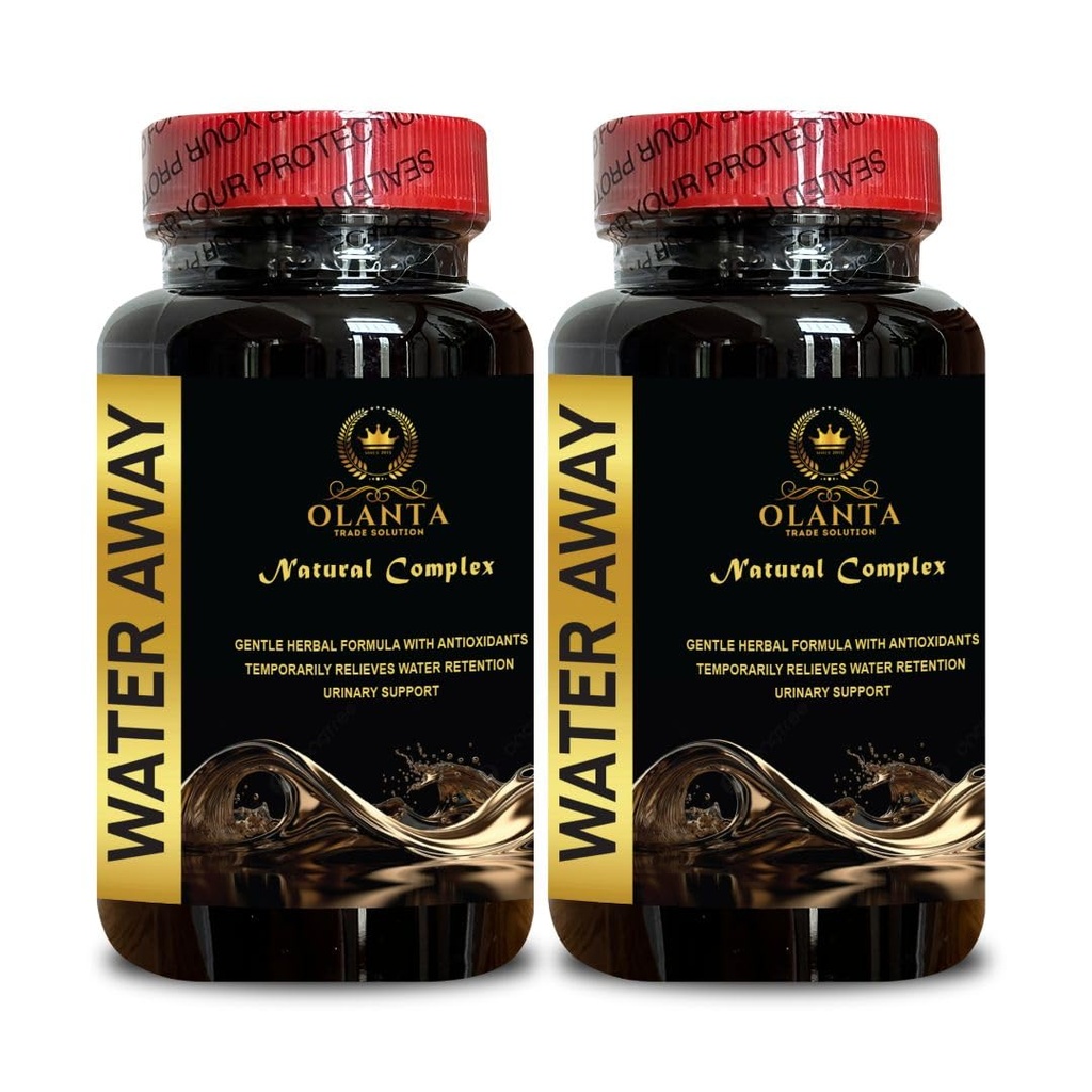 Generische Wasserverlust Pillen für beide - Wasser Weg - Fast Acting Wasser Weg Pillen für Frauen und Männer, Fast Acting Bloating Relief, Wasser Retention und Flushing, Wasser Pillen Koffein kostenlos - 2 Flaschen