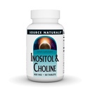 Quelle Naturals Inositol & Choline 800 mg unterstützt gesunde Nervenfunktion - 50 Tabletten