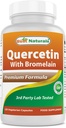 Best Naturals Quercetin mit Bromelain Veggie Capsule - 800 mg Quercetin & 165 mg Bromelain (2400 GDU/g), 120 Zähler
