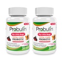 Probulin Total Care My Little Bugs Prebiotics, Probiotics & Postbiotics - 5 Billion CFU - 15 Strains - 30 Kautabletten (Twin Pack)