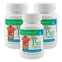 Alka•Pan (3 Pack) Best Process Alkaline — Natürliche Verdauungsergänzung — Pankreatische Enzyme mit Antioxidantien-Rich Superfoods & Verdauungs Kräuter