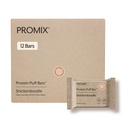 Promix Nutrition Puff Bars de protéines véganes à haute teneur en protéines, traitement croustillant de Marshmallow à faible teneur en calories