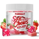 Eisen weiche Kauen Ergänzung mit Vitamin C | Strawberry Flavored | Gluten Kostenlose | Eisen Ergänzung für Frauen Männer und Kinder | 60 Graf | 2 Monat Versorgung