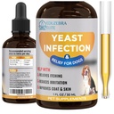 Hefe-Infektion Behandlung für Hunde - Reduziert Irritation & Entzündung - beruhigende Itch Relief, Ohr Infektion Behandlung
