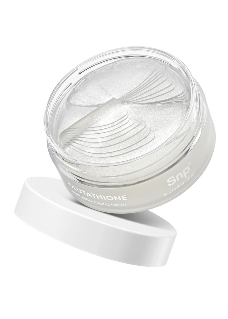 SNP 99% Glutathione + Niacinamid B3 Eye Patch | Nourishing Under Eye Patches for Blemishes and Dark Spots | Under Masks for Puffy Eyes and Dark Circles | Korean Skincare | 60 Patches