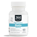 365 von Whole Foods Market, High-Potency Biotin 5000mcg, Vegan, 60 Count