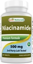 Best Naturals Niacinamide 500mg 240 Tabletten (für Vegetarisch geeignet) - Nicht-Flushing Form von Niacin (Vitamin B3)
