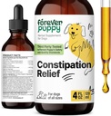Forever Puppy Constipation Relief für Hunde - Hocker Ease Hunde-Ergänzungen - Sea Moss & Slippery Elm für Verdauungsmedizin - Fiber Vitamins and Supplements for Constipation - Alle Rassen & Größen - 4 Unze