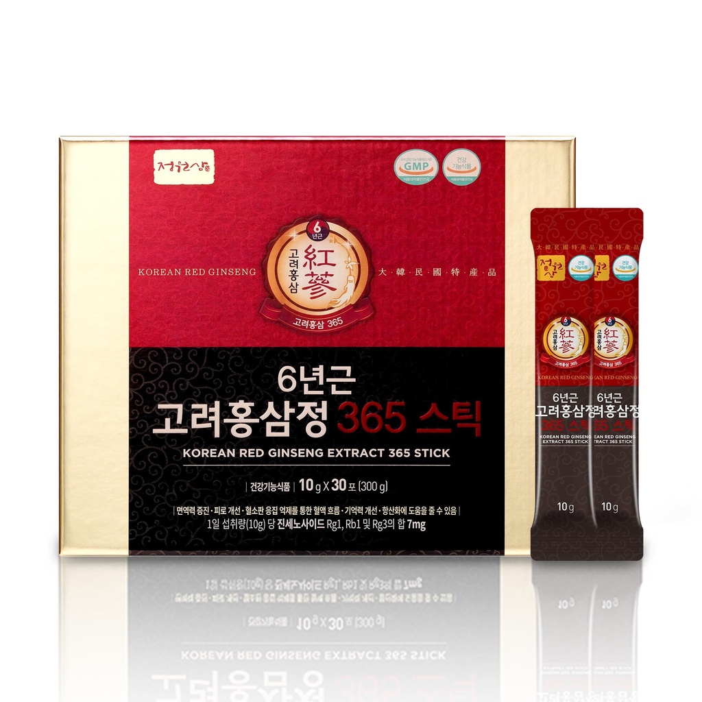 6 ans Ginseng rouge 365 bâton
