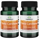 Swanson Beta-Carotène (Vitamine A) Système immunitaire de peau Santé Antioxydant Soutien 10000 Iu (3000 mcg) 100 Softgels
