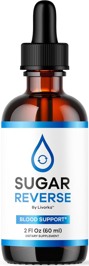 LIVORKA Sugar Reverse - Sugar Reverse Drops, Sugar, Sugar Reverse Bewertungen, Sugar Reverse Drops Offizielle Liquid Supplement Unterstützung, SugarReverse Drop, 1 Flasche für 1 Monat