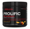 PEScience Prolific Pre Workout Pulver für Männer und Frauen mit L-Citrulline Nitric Oxid Booster, Energy Powder & Nootropic for Focus – Preworkout ohne Beta Alanine – 40 Scoops, Mango Splash