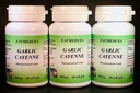 Knoblauch Cayenne, Made in USA - 180 (3x60) softgels