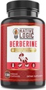Berberine HCL 1200mg mit Ceylon Cinnamon, Bitter Melon und Green Tea Extract | Unterstützt Herz-Kreislauf- und GI-Gesundheit mit Immunsystem-Unterstützung – 120 Kapseln