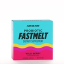 AdvoCare Probiotic Fastmelt - Premium-Diätsergänzung für Gut, Immunsystem & Heart Health Support* - Wild Berry, 30 Stick Packs