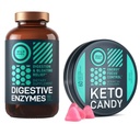 WILD FUEL Keto Candy mit MCT-Öl und Kollagen und Verdauungsenzymen mit probiotischen und präbiotischen Bundle