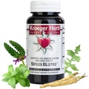 Kroeger Kräuter Produkte, Sinus Blend, Alle natürlichen Sinus Unterstützung für Erwachsene, Congestion Relief und Sinus Druck Relief, Blöcke oder Suppresss Histamin, Non-GMO, keine Konservierungsstoffe, Made in USA