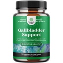 Gallbladder unterstützen Verdauungsenzyme mit Ox Bile - gereinigte Ox Bile Salze für keine Gallbladder & Pancreas Cleanse, Detox & Repair - Verdauungsergänzung mit Pancreatin & Chanca Piedra - 90 Kapseln