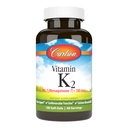 Carlson - Vitamin K2 MK-7 (Menaquinone), 180 mcg, Knochenunterstützung, Calcium Bioverfügbarkeit, K2 Vitamin, Vitamin K-2, 180 Softgels