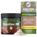 EarthNutri Creatine Monohydrat-Pulver - Pure Creatine-Ergänzung für Muskelkraft, Stärke & Performance – Non-GMO, Sugar-Free, Additive-Free – für Männer & Frauen, Entflammt 250g