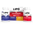 Lipo Flavonoid Day & Night Combo Kit, Tinnitus Relief für Ringen Ohren, Lipo Flavonoid Plus & Lipo Flavonoid Nacht mit Melatonin & Vitamin C, 90 Caplets
