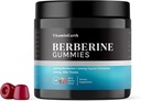 Berberine Gummies mit Berberine HCL, Ceylon Cinnamon & Milk Thistle für Immun- und Stoffwechselunterstützung - Berry Cherry Flavor - 60 Count