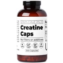 Santa Cruz Paleo Capsules de créatine, supporte la croissance musculaire et l'énergie, sans gluten, sans kéto, sans sucre, sans paléo, sans remplissage ou additifs, pilules monohydratées de créatine, 2500mg, 100 portions, 300 capsules