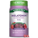 Nature's Truth Melatonin Gummi 5mg | 60 Count | Mixed Berry Flavor | Vegan, Non-GMO & Gluten Kostenlose Ergänzung
