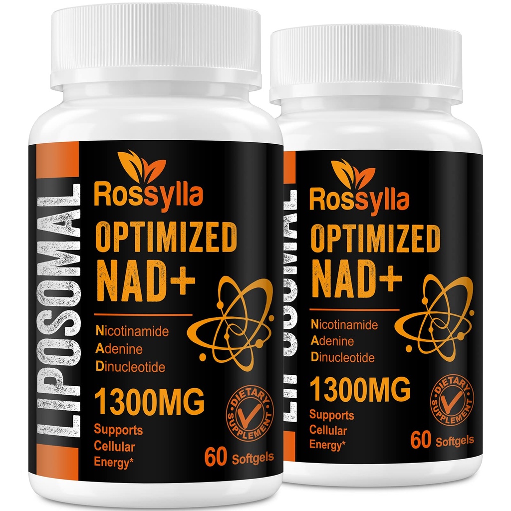 1300 MG Liposomal NAD+ Ergänzung | Höchste Absorption | Reinst NAD Supplemet zu erhöhen NAD+ Effetiv | Boosting NAD+ Ergänzung zu Aging Defese, Cellular Energy, Langlebigkeit | 120 Zähler