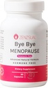 ZENZSUAL Bye Bye Menopause Ergänzungen für Frauen – Natürliche Menopause Unterstützung für Heiße Flashes, Nachtsüße, Mood Swings & Hormon Balance – Melatonin-frei, Vegan, Estrogen-freie Formel – 60 Kapseln