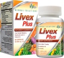 Solutions à base de plantes Livex Plus Supplément naturel pour la clease du foie. Aide à améliorer un détox hépatique et la santé digestive.