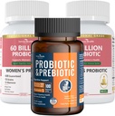 Gut Health Support Bundle: 2 Flaschen Frauen Probiotics + 1 Flasche Universal Probiotics – Verdauungs-, Urinär- und Immungesundheit für Männer & Frauen