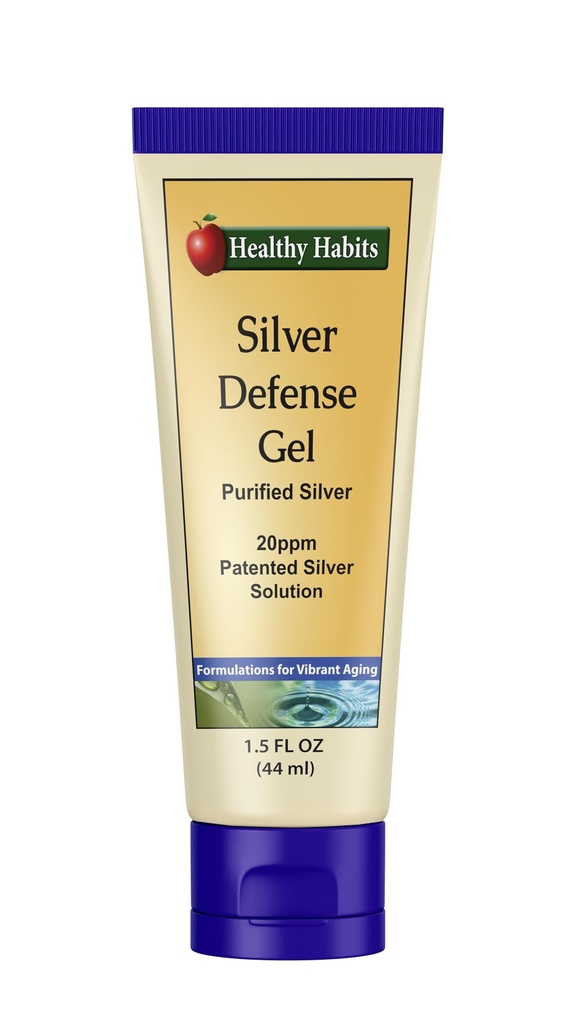 Gesunde Habits Silber Verteidigung Gel gereinigtes topisches kolloidales Silber Gel mit Nanotechnologie
