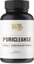 Golden After 50 PuriCleanse - Cleanse and Regularity Support - 60 Kapseln, 1040mg - Gut Cleanse und Fiber Supplement mit Senna Blattextrakt, Psyllium Husk Pulver und Probiotika für Männer und Frauen