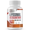 Supplément d'astaxanthine liposomique 24 MG, absorption maximale, antioxydant plus fort que VIT C, sans OGM et sans gluten - 60 softgels(2 mois d'approvisionnement)
