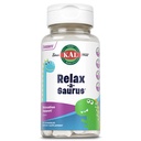 KAL Relax-a-Saurus, supplément de soutien au stress pour les enfants, L-Theanine pour les enfants avec anti-stress et relaxation à base de plantes et mélange, délicieuse saveur naturelle de raisin, garantie de 60 jours, 30 chéwables