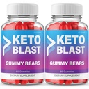 Blast Keto ACV Gummies, Keto Blast ACV Gummies, Blast Keto + ACV Gummys Supplement - Maximale Stärke, Alle natürlichen Unterstützung Formel Keto+ACV, Offizielle BlastKeto Premium Gummy Bewertungen (2 Pack)