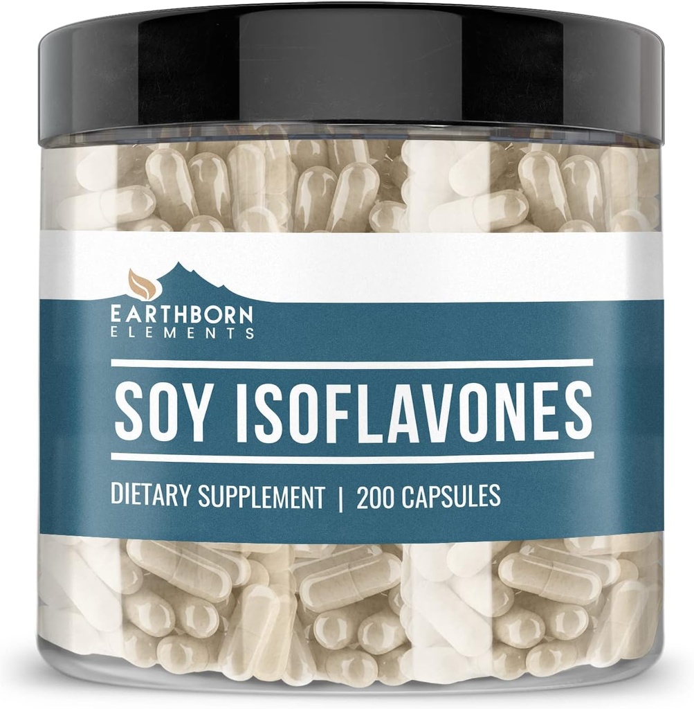 Erdelemente Soy Isoflavones, Rein & Unverdünnt, Keine Zusatzstoffe