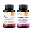 Sandhu's Zink Quercetin & Resveratrol Kapseln | Unterstützung Immungesundheit