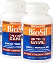 Biosil On Your Game - 60 Veggie Capsules, Pack of 2 - with Patented ch-OSA Complex - Increase Collagen Production for Joint Pain Relief, Flexibility & Range of Motion - GMO Free - 60-Day Supply
