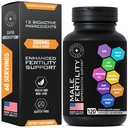 Fertilitätsergänzungsmittel für Männer - Zink, Maca, Ashwagandha, L-Arginin - männliche Vitalitätskonzeption für ihn - Graf und Beweglichkeitsvorsorgehilfe - Vitamine und männliche Fruchtbarkeitsunterstützungsergänzung - 120 Pillen