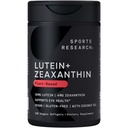 Sport Research® Lutein und Zeaxanthin Kapseln - Eye Health Support Supplement Made with Lute-Gen® and Organic Coconut Oil - Vegan Friendly & Non-GMO Verified - 120 Veggie Softgels