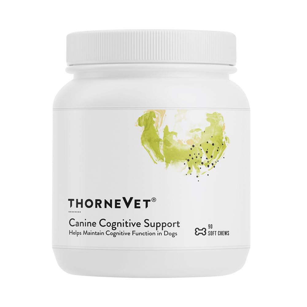 ThorneVet Canine kognitive Unterstützung Soft Chews für Hunde - Great Tasting Health Supplement mit B Vitaminen und Antioxidantien zur Unterstützung der Gehirngesundheit Ihres Senior Dog - 90 Soft Chews