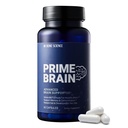 BONE SCIENCE - Prime Brain Supplement - Nootropic for Focus, Memory & Cognitive Performance, mit Alpha GPC, L-Theanine & Ginkgo Biloba, Vegan - 60 Kapseln