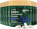 NAD Supplement, NAD Nicotinamid Riboside 900 Mg für Männer und Frauen, Liposomal NAD+ Ergänzung mit Nicotinamid Riboside, Resveratrol & Quercetin, Energy, Boost NAD+, 800 Kapseln