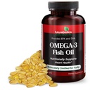 Futurebiotics Omega-3 Fischöl, 100 Vegetarische Softgele