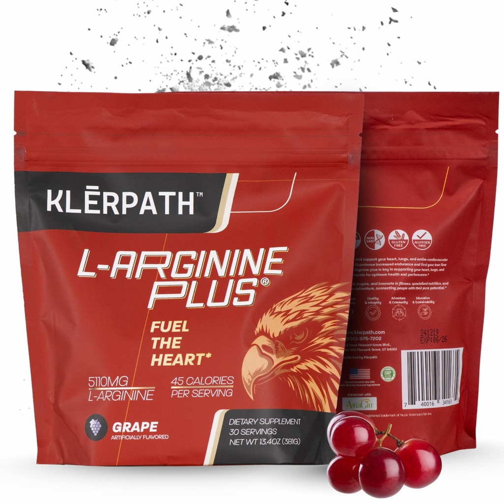L-Arginin Plus-5110mg L-Arginin & 1010mg L ,13.4 Unze