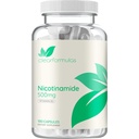 Vitamin B3 Nicotinamid 500mg - Hohe Absorptionsform von Vitamin B3 Niacin Flush Frei für Hörgeräte Haut Gehirn und Energie - NAD Precursor - Made in a cGMP American Facility (180 Portionen)